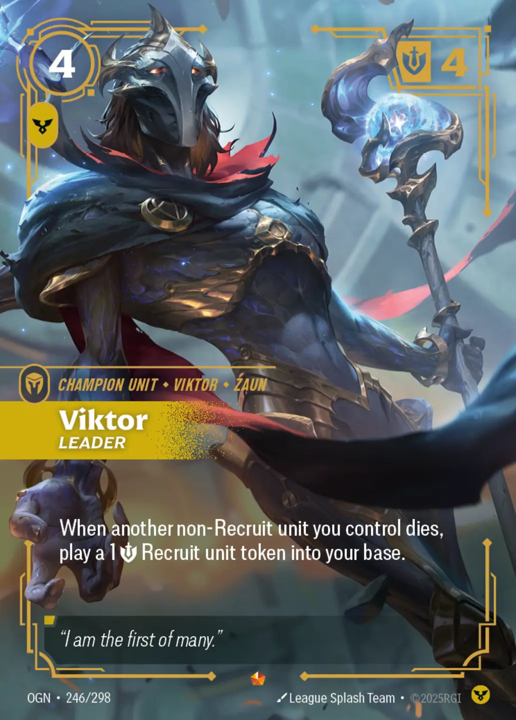 Viktor, Leader (Promo) - Origins - OGN-246