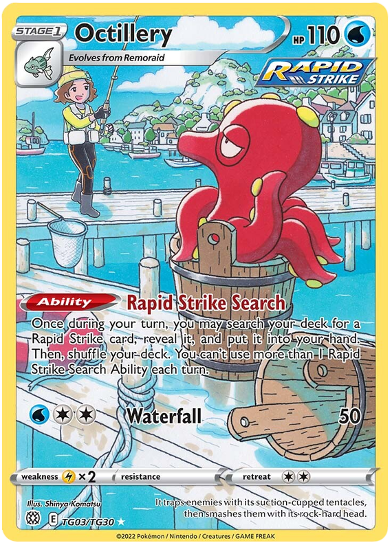 Octillery - Brilliant Stars - TG03/TG30