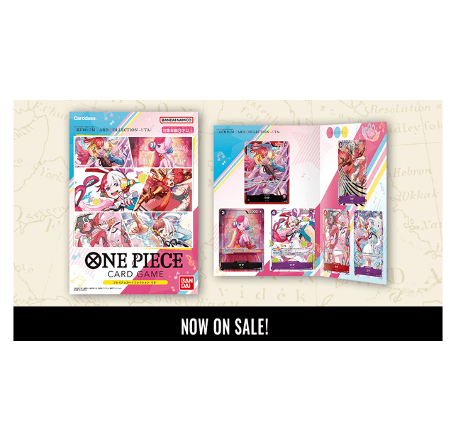 One Piece Het populaire personage Uta uit ONE PIECE FILM RED wordt als thema voor deze items gebruikt!Dit is een set inclusief een kaartencollectie, kaartendoosje en hoezen, allemaal voorzien van nieuwe illustraties! ・Kaarthouder: 1・sleeves: 70・Kaarten: 6