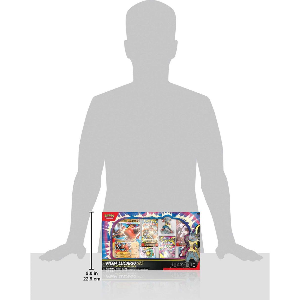 Pokémon TCG: Mega Lucario ex Figure Collection