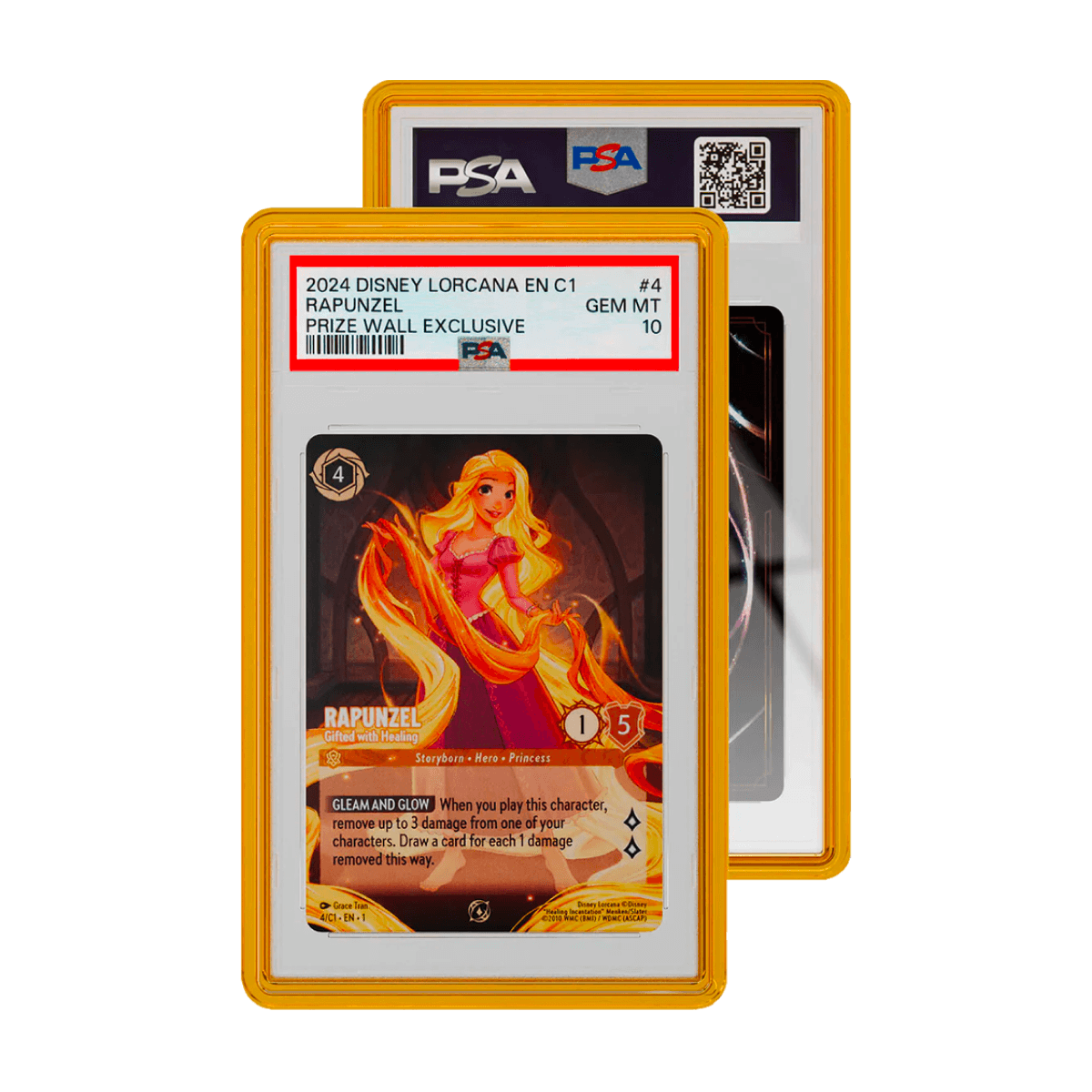 GradedGuard - Protection dalle - CGC/CSG - Ambre (bijou)