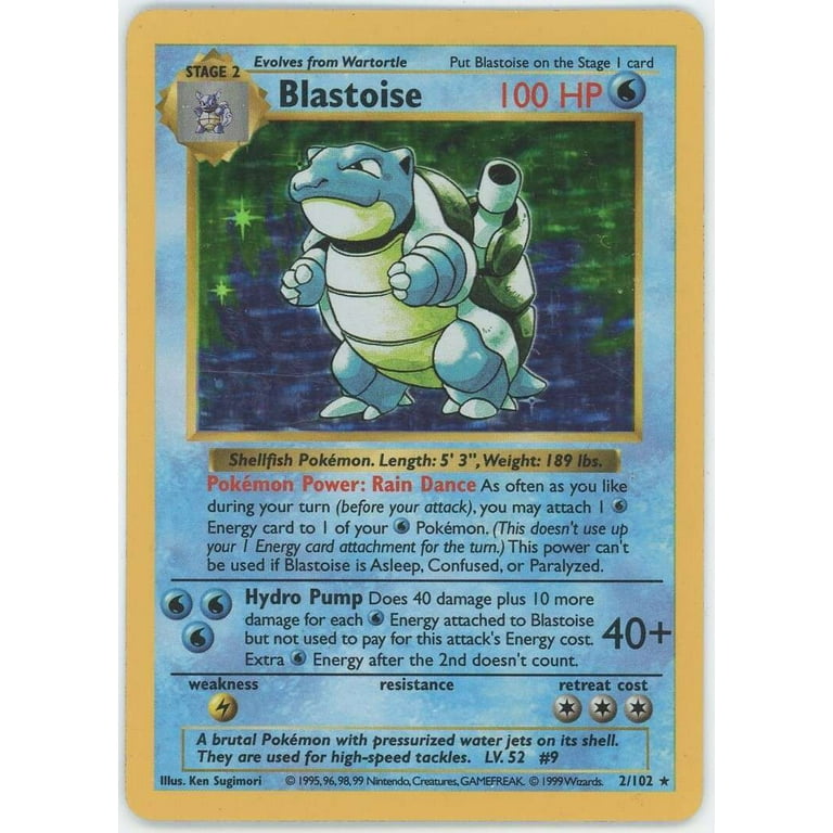 Blastoise - Base Set - 2/102