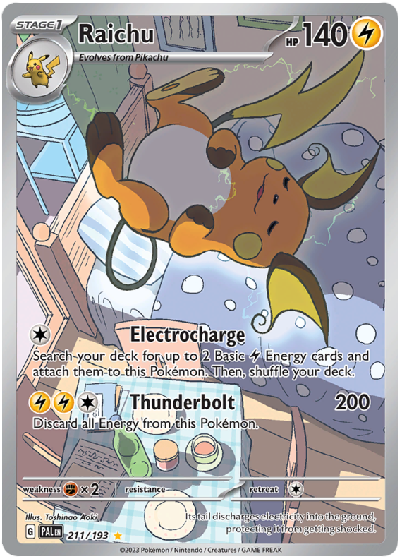 Raichu - Évolutions à Paldea - 211/193