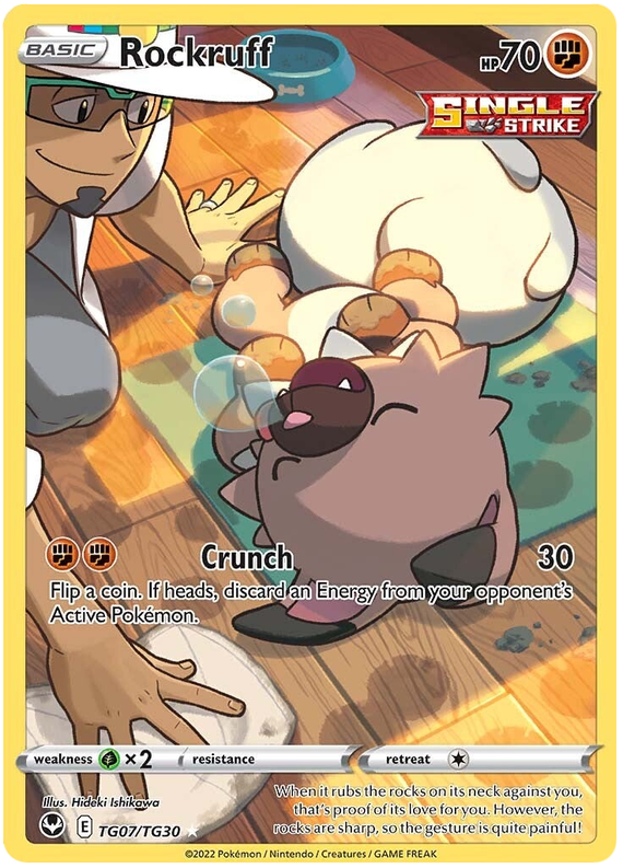 Rockruff - Silver Tempest - TG07/TG30