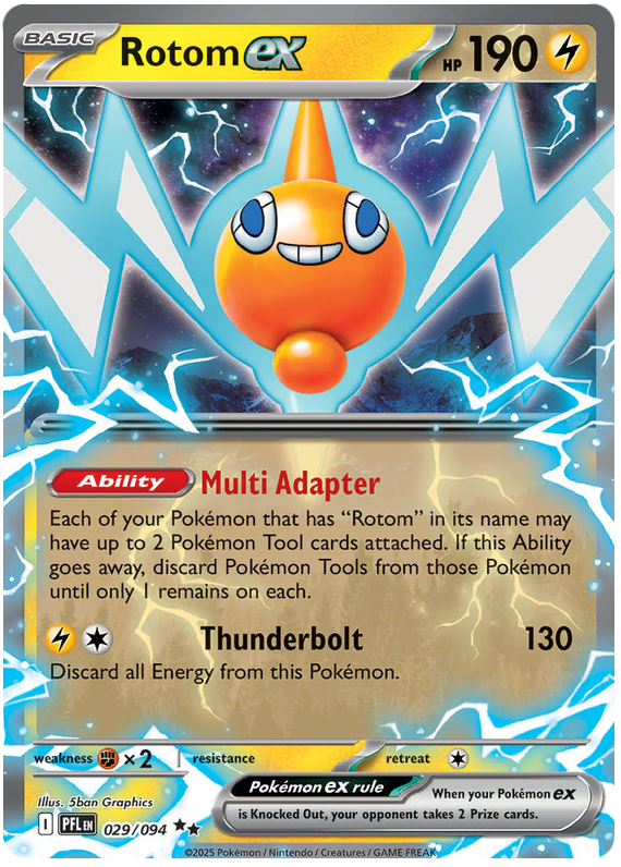 Rotom ex - Phantasmal Flames - 029/094