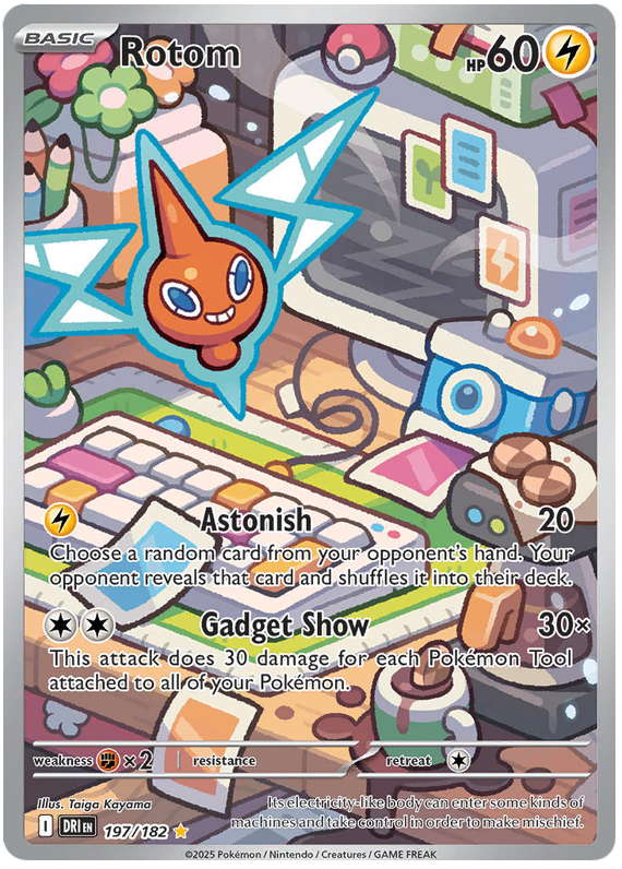 Rotom - Destined Rivals - 197/182