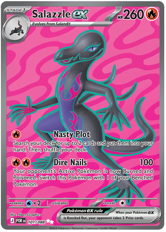 Salazzle ex - Perfect Order - 101/088