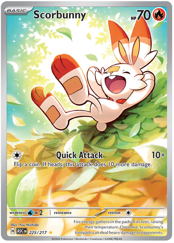 Scorbunny - Ascended Heroes - 225/217