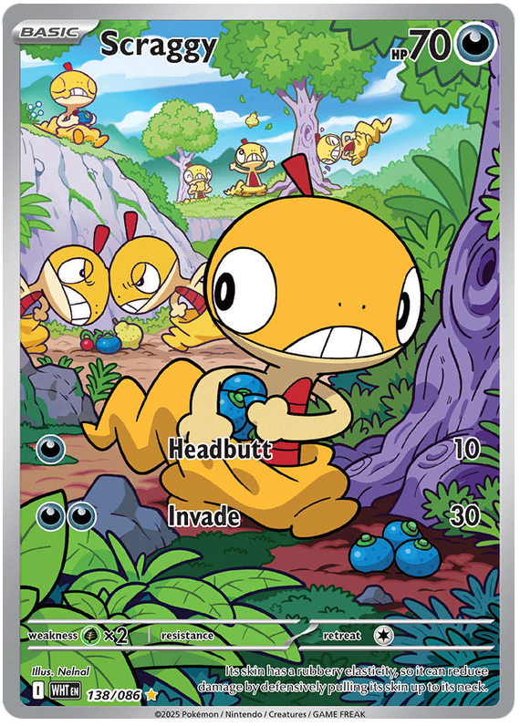 Scraggy - White Flare - 138/086