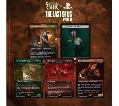 MTG - Secret Lair x The Last of Us: Part II