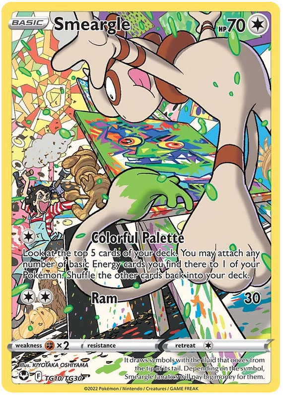 Smeargle - Silver Tempest - TG10/TG30