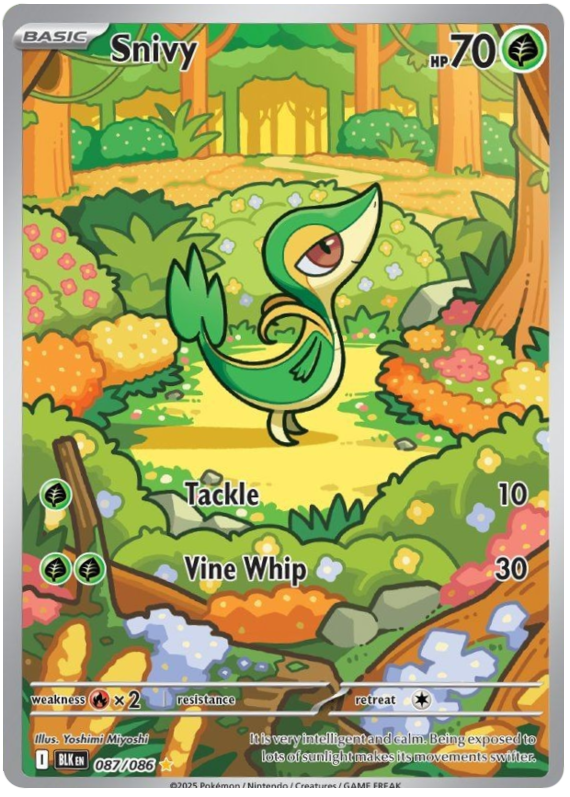 Snivy - Black Bolt - 087/086