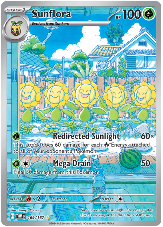 Sunflora - Twilight Masquerade - 169/167