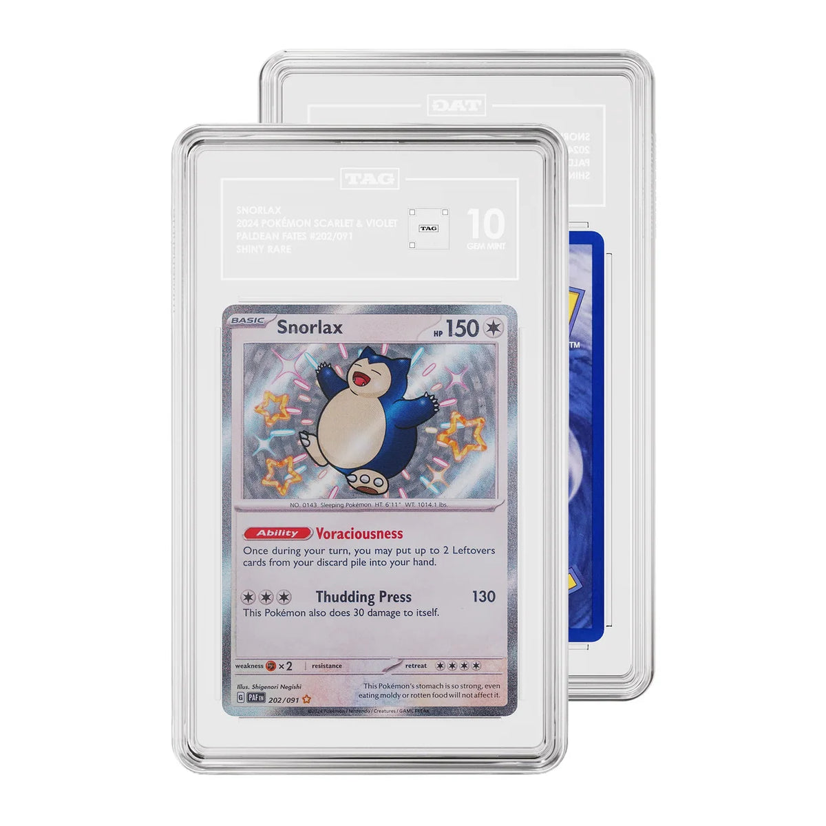 GradedGuard - Slab Protector - TAG - Crystal (Jewel Case)