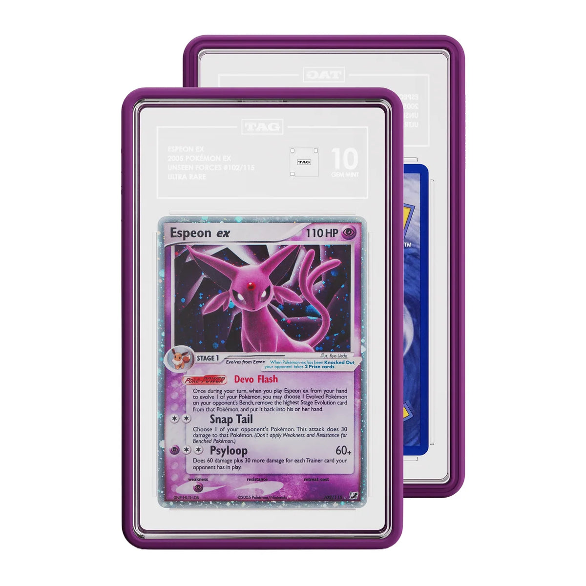 GradedGuard - Slab Protector - TAG - Purple
