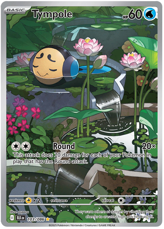 Tympole - Black Bolt - 103/086