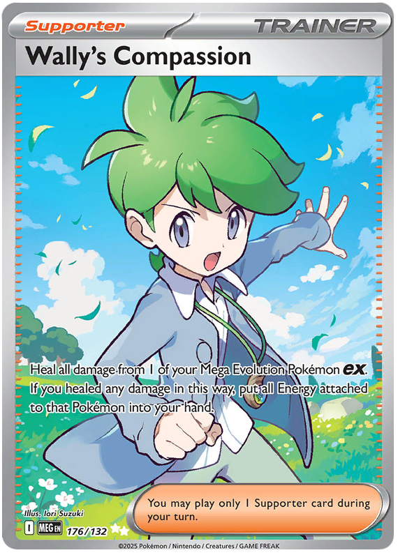 Wally's Compassion - Mega Evolution - 176/132