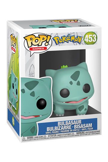 Pokémon Dit is Bulbasaur van Pokémon als Funko Pop. Deze figuur is ongeveer 9 CM groot en komt in een vensterverpakking.