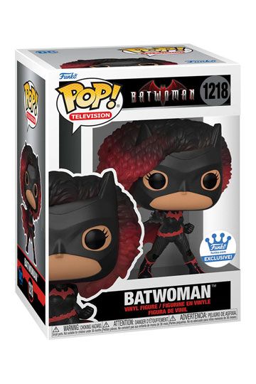 UITVERKOOP Bescherm Gotham in stijl met deze exclusieve Funko Pop! Batwoman (#1218)! Gebaseerd op haar verschijning in de Batwoman-film en -serie, straalt deze figurine kracht, mysterie en vastberadenheid uit. Met haar kenmerkende rode vleermasker, zwarte