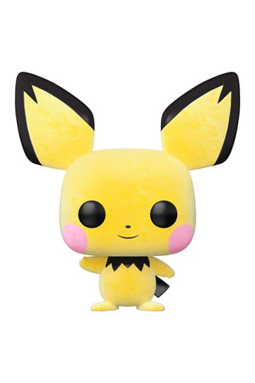 Pokémon Dit is Pichu van Pokémon als Flocked Funko Pop. Deze figuur is ongeveer 9 CM groot en komt in een vensterverpakking.