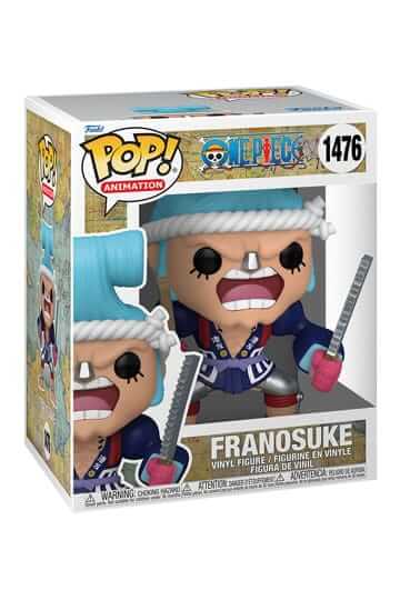 One Piece From Funko's popular 'POP!' series comes this cool vinyl figure. It stands approx. 15 cm tall and comes in a window box packaging.