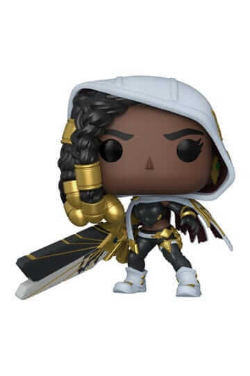 UITVERKOOP Deze League of Legends Funko Pop van Senna is ongeveer 9 cm groot en komt in een vensterverpakking.