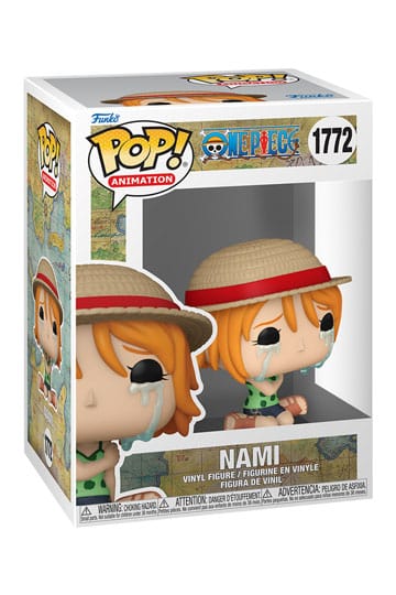 One Piece Dit is Nami van One Piece als Funko Pop. Deze Funko Pop is ongeveer 9 CM groot en komt in een vensterverpakking.