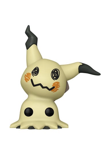 Pokémon Dit is Mimikyu als Funko Pop! figuur, komt verpakt in een window display box en is ongeveer 25 cm groot.