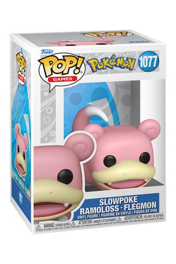 Pokémon Neem het lekker rustig aan met de onweerstaanbaar relaxte Funko Pop! Slowpoke #1077! Deze iconische Water/Psychic-type Pokémon staat bekend om zijn trage reacties en altijd relaxte uitstraling – en dat is precies wat deze Funko Pop! perfect weet v