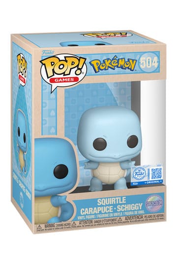 Funko Pop! Pokémon - Squirtle (Soft Color) Exclusive #504