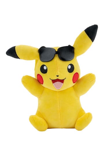 Pokémon Plüschfigur Pikachu mit Sonnenbrille 20 cm
