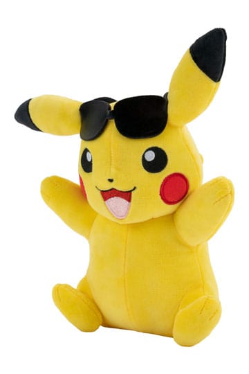 Pokémon Plüschfigur Pikachu mit Sonnenbrille 20 cm