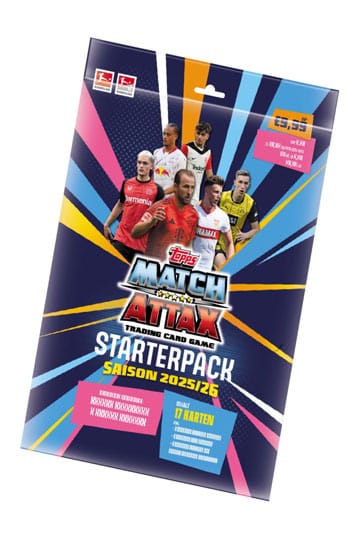 Bundesliga Match Attax Trading Cards Pack de Démarrage 2025/26