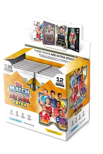 Boîte de rappel UEFA Champions League Match Attax Extra Trading Cards 2025/26
