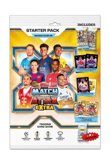 UEFA Champions League Match Attax Extra Trading Cards 2025/26 Starter Pack