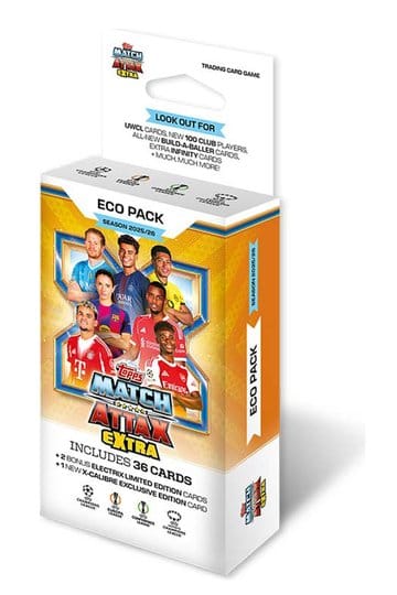 Cartes à collectionner UEFA Champions League Match Attax Extra 2025/26 Eco Pack