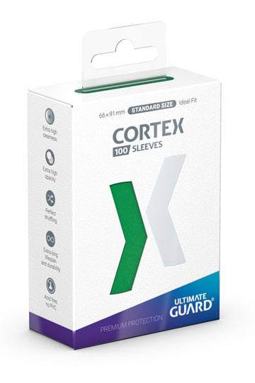 Accessoires Ultimate Guard CORTEX sleeves are a perfect choice for all TCG brain athletes! Designed for your daily use, Ultimate Guard CORTEX sleeves combine precision engineering and high-quality materials with an additional focus on value. Meant as an e