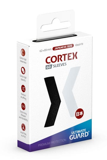 Accessoires Ultimate Guard CORTEX sleeves are a perfect choice for all TCG brain athletes! Designed for your daily use, Ultimate Guard CORTEX sleeves combine precision engineering and high-quality materials with an additional focus on value. Meant as an e