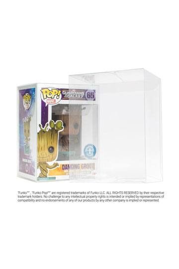 Accessoires High quality protective case, made of extra clear PET and specially designed for Funko POP!™ figures and others. 40 pieces are packaged in an attractive cardboard counter-top display.- Custom made for FUNKO POP!™- Manufactured in Germany to me