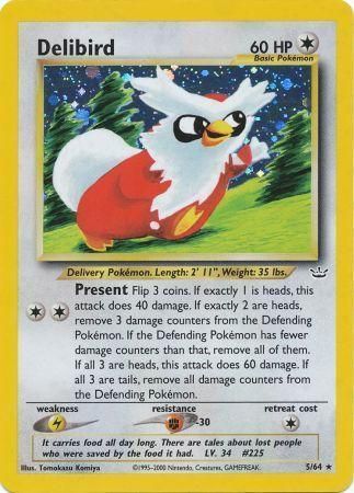 Delibird - Neo Revelation - 5/64 (GOOD)