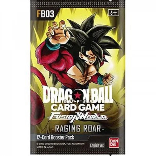 Dragon Ball SCG FB03 Raging Roar Booster Pack