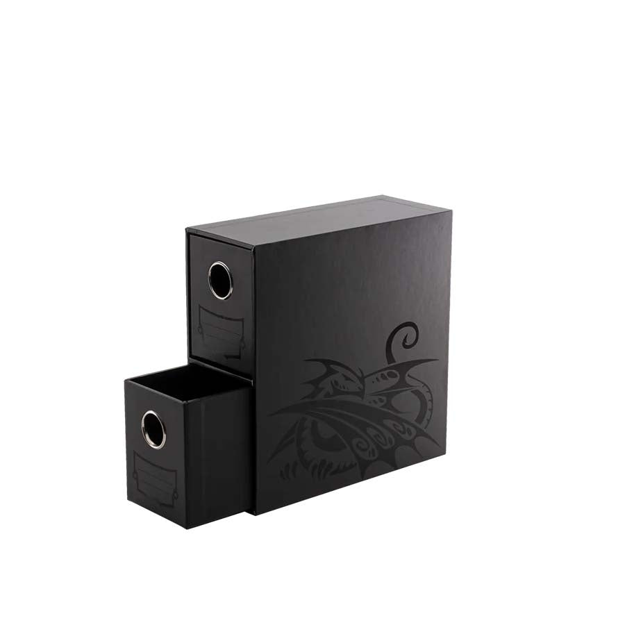 Dragon Shield Storage - Card Drawers Fortress - Vertical - 2 - Black