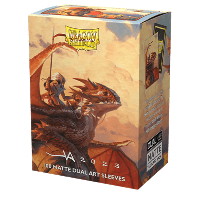 Accessoires Bathe your deck in gold with the metallic Dual Matte sleeves featuring Anima Infinita, the Endless Truth. Our Dual Matte sleeves are fully opaque and have a black interior that creates a dramatic background for your TCG cards. Dual Matte sleev