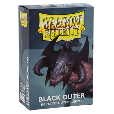 Accessoires It's time to take card protection to another level with Matte Black Outer Sleeves. Outer sleeves can be used to double or triple-sleeve decks for an extra layer of protection against dust, dirt and spills. Matte Black Outer Sleeves also give y