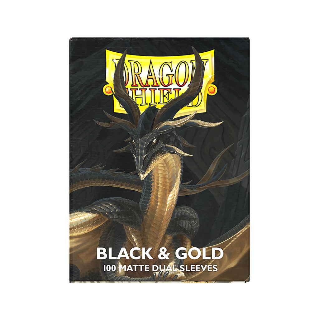 SLEEVES DS Matte Dual - Black Gold (100) (Copy)