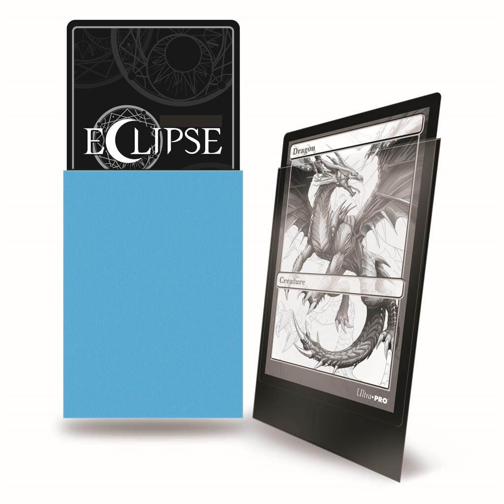 Accessoires Eclipse Deck Protector sleeves are now in 100ct packages, with three new colors! Royal Purple, Smoke Grey, & Forest Green. • New part numbers and color names to avoid ordering confusion. • Increased color and edge consistency. • All colors are