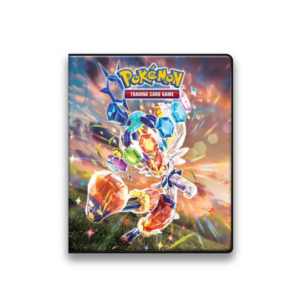 Pokémon 4-Pocket Portfolios for Pokémon feature a vibrant, full-art cover. Each portfolio stores and protects up to 40 standard size cards single-loaded and 80 cards double-loaded in archival-safe polypropylene pages. There are also pages in the center of
