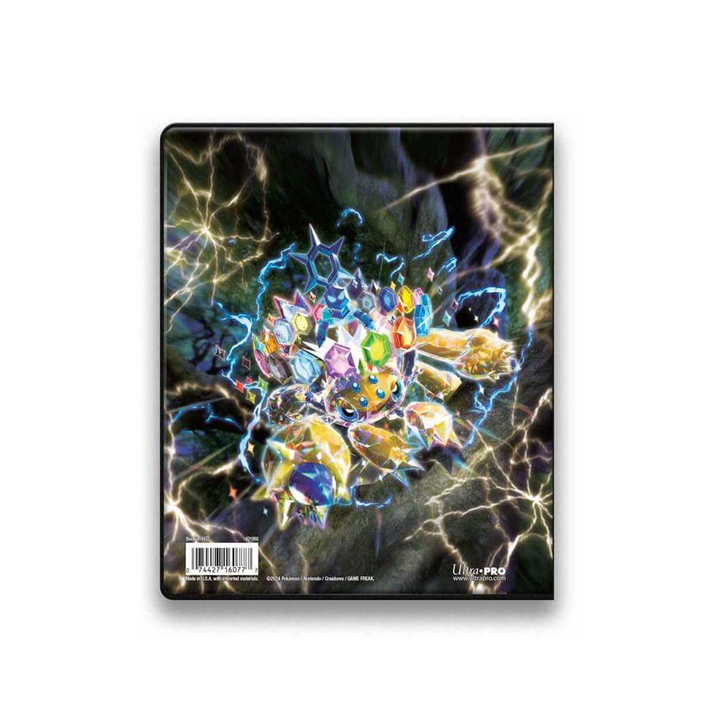 Pokémon 4-Pocket Portfolios for Pokémon feature a vibrant, full-art cover. Each portfolio stores and protects up to 40 standard size cards single-loaded and 80 cards double-loaded in archival-safe polypropylene pages. There are also pages in the center of