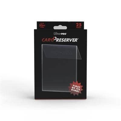 Accessoires Ultra PRO’s revolutionary CardPreserver™ protective holders provide trading card security and long-term storage with a built-in, 2-in-1 benefit.CardPreserver protective holders feature a soft front for easy card loading and a rigid back to hel
