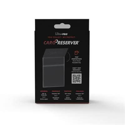 Accessoires Ultra PRO’s revolutionary CardPreserver™ protective holders provide trading card security and long-term storage with a built-in, 2-in-1 benefit.CardPreserver protective holders feature a soft front for easy card loading and a rigid back to hel